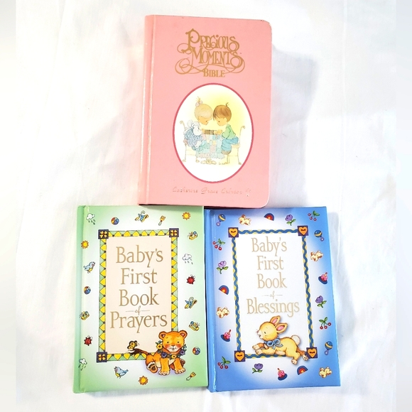 Precious Moments Other - : * Precious moments king james bible & baby first book of blessings & prayers